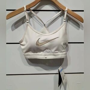 Nike Dri-FIT Indy Padded White Sports Bra NWT Sz. XL